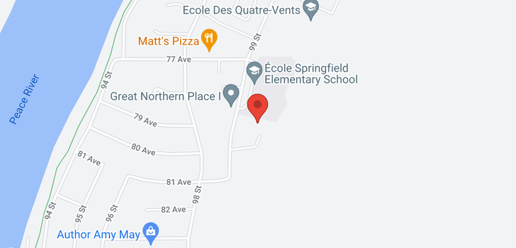 map of 9914  80 Avenue